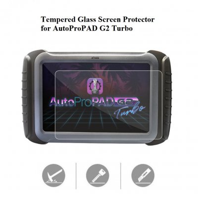Tempered Glass Screen Protector for XTOOL AutoProPAD G2 Turbo